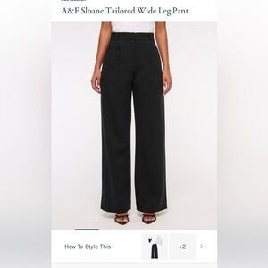 NWOT Abercrombie and Fitch Sloane pant
size 4 Short